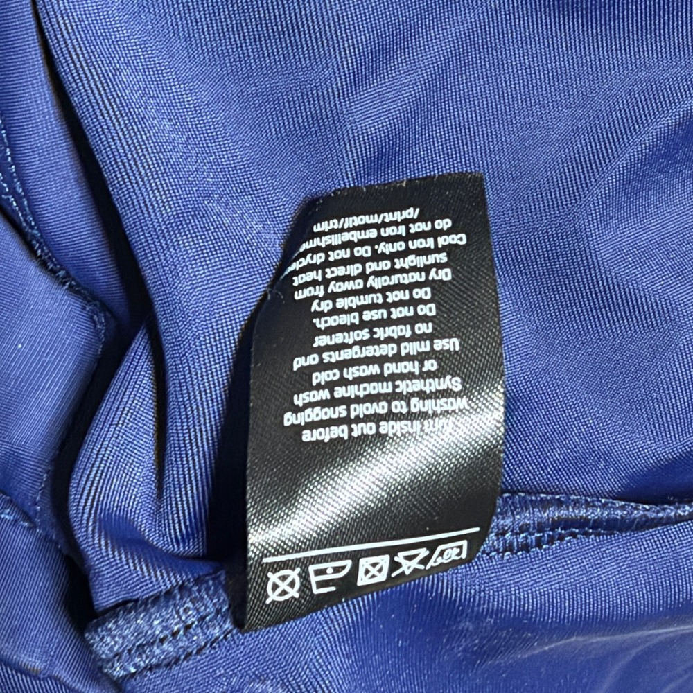 Castore Quarter Zip Pullover Men's L Navy Blue Performance Training Top - Picture 8 of 9